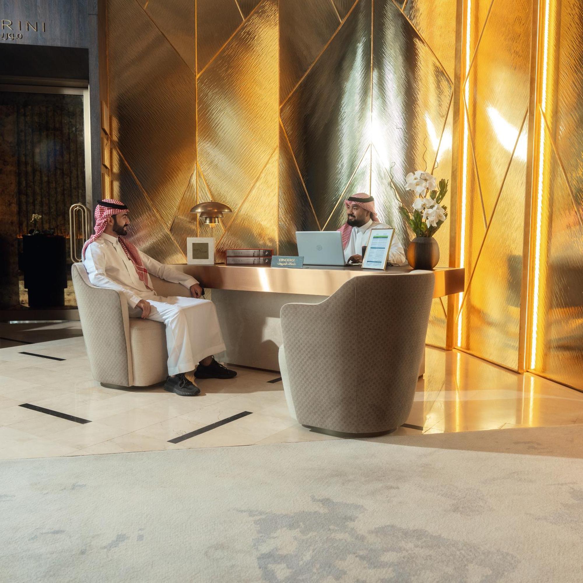 Jareed Hotel Рияд Екстериор снимка Concierge at the Ritz-Carlton, Riyadh